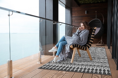 Tuinkleed Strepen en zigzags