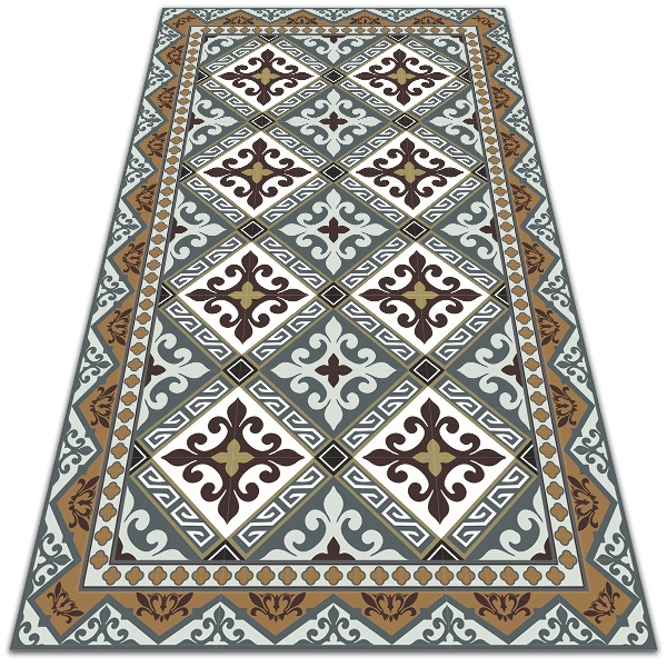 Tuinkleed Geometrische bloemen