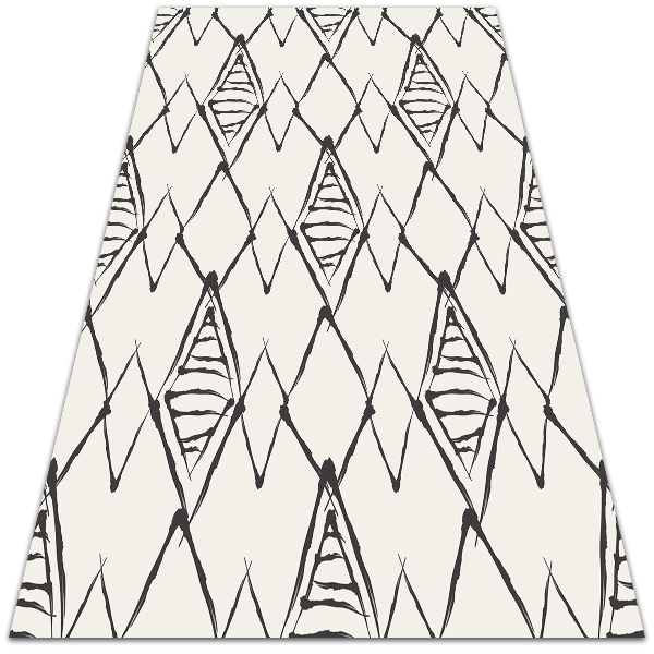 Buiten tapijt Mountain peaks -patroon