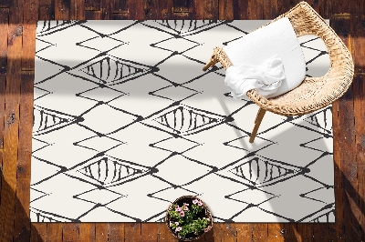 Buiten tapijt Mountain peaks -patroon