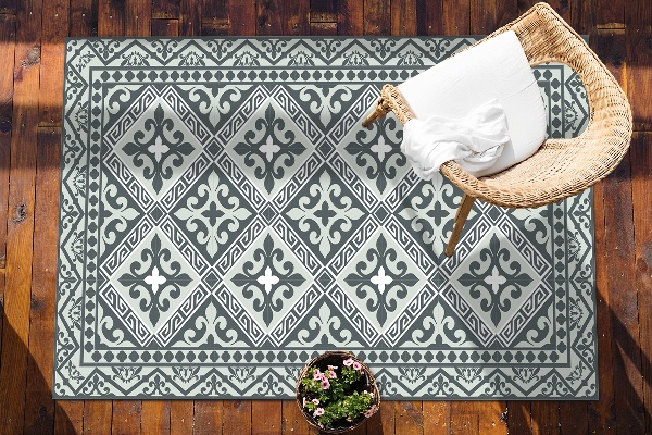 Tuinkleed Geometrisch patroon bloemen