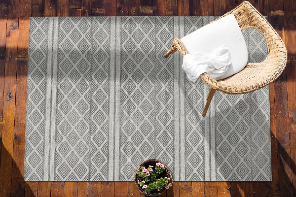 Buitenkleed Geometrisch diamantpatroon