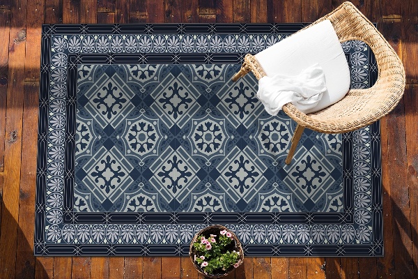 Buitenkleed Marineblauw talavera