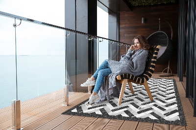 Buitenkleed Marmeren mozaïek