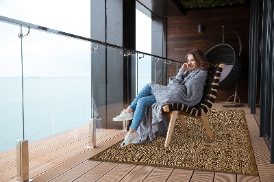 Tuinkleed Tribale patroon