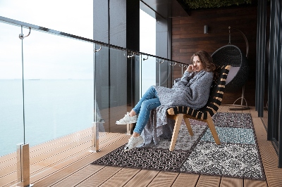 Tuinkleed Verbinding van patronen