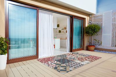 Buiten tapijt Verschillende ontwerpen