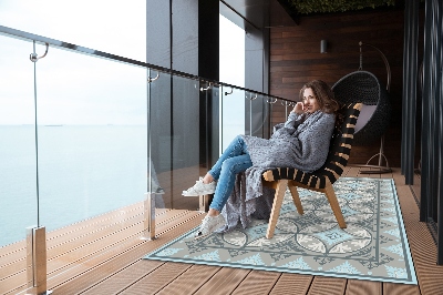 Buitenkleed Geometrische wielen