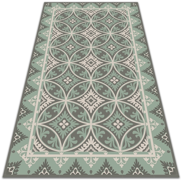 Tuinkleed Retro wielenpatroon