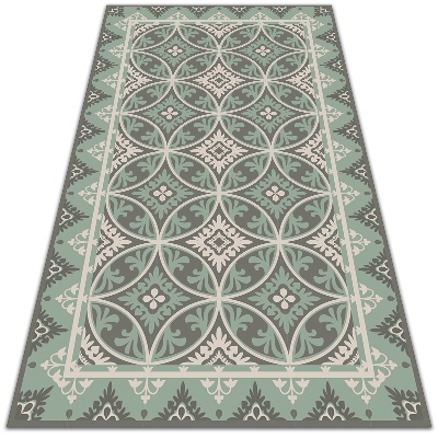 Tuinkleed Retro wielenpatroon