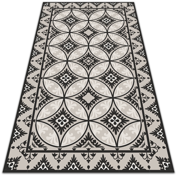 Buiten tapijt Vintage cirkel