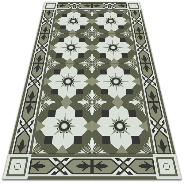 Buitenkleed Betegelde geometrisch patroon