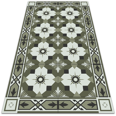 Buitenkleed Betegelde geometrisch patroon