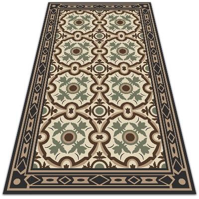 Buiten tapijt Ovale patronen