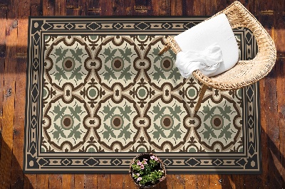 Buiten tapijt Ovale patronen