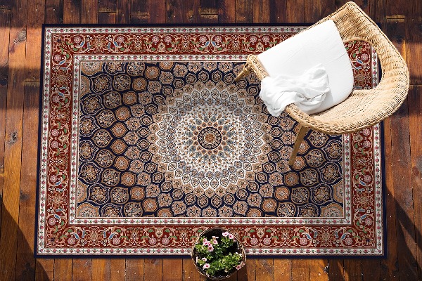 Buiten tapijt Mandala highlotiseren
