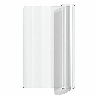 Zacht glas voor het bureau