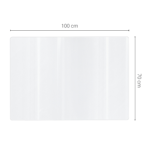 Zacht glas transparant