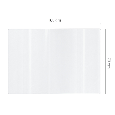 Zacht glas transparant