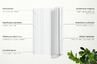 Zacht glas transparant
