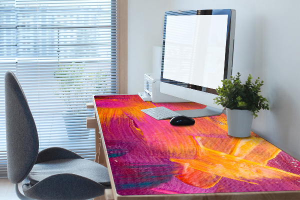 Bureau onderlegger Verf op canvas
