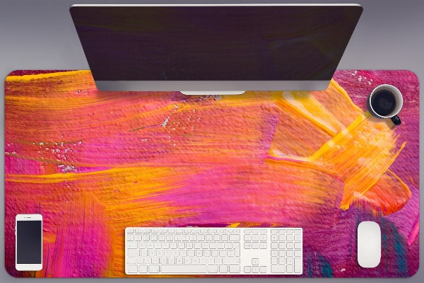 Bureau onderlegger Verf op canvas