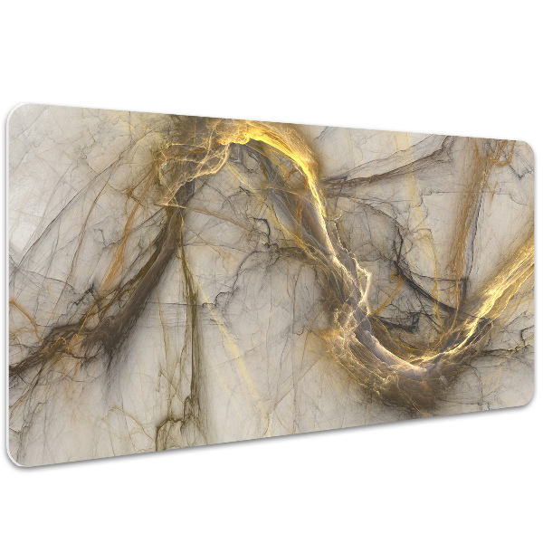 Bureau onderlegger Gouden marmer