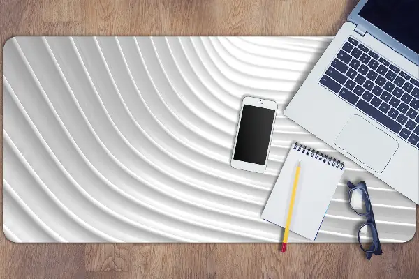 Onderlegger bureau Witte groeven