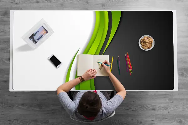 Bureau onderlegger Abstractie