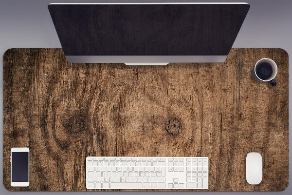 Bureau onderlegger Oud hout