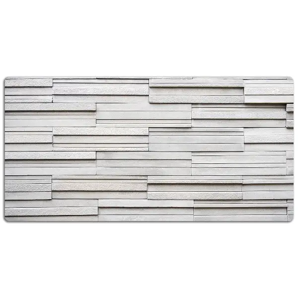 Bureau onderlegger Witte planken