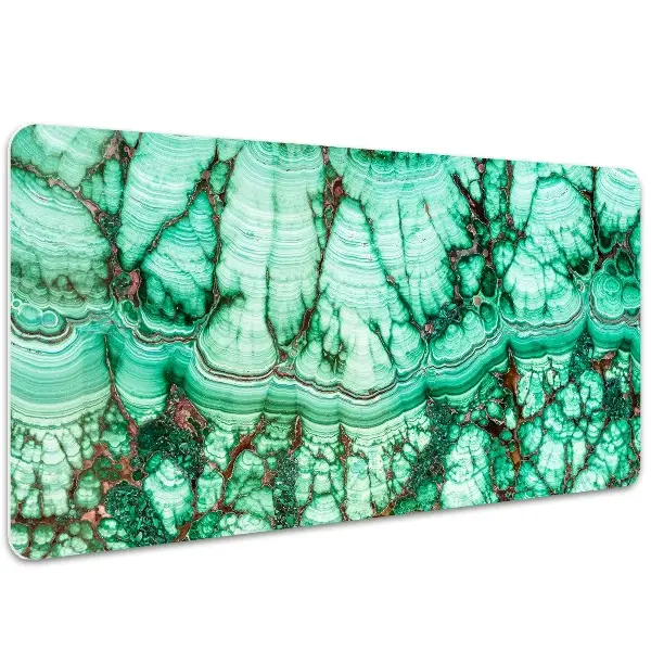 Bureau onderlegger Turquoise marmer