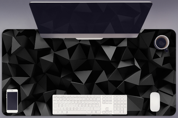 Bureau onderlegger Zwarte abstractie