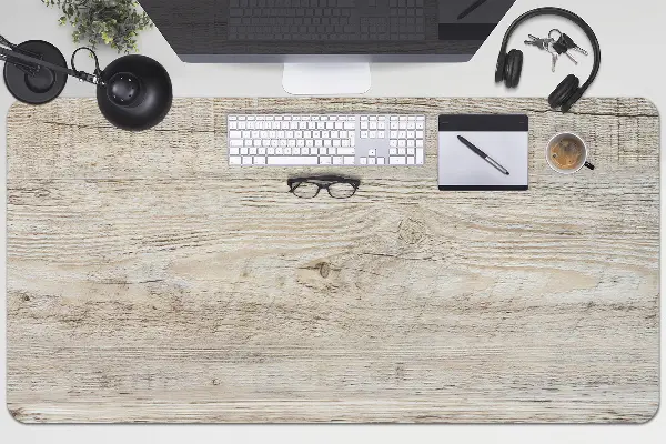 Bureau onderlegger Oud hout
