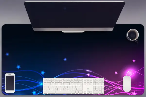 Onderlegger bureau Kosmos -abstractie