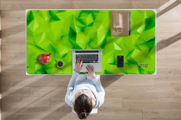 Bureau onderlegger Abstractie groen