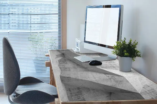 Bureau onderlegger Abstractie beton