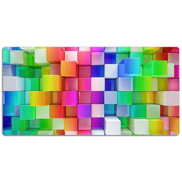Bureau onderlegger Kleurrijke abstractie