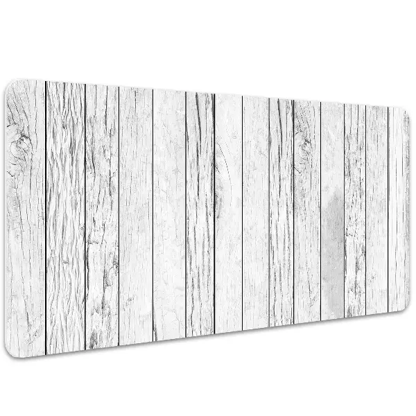 Onderlegger bureau Witte planken