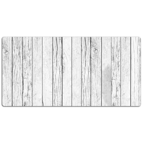 Onderlegger bureau Witte planken