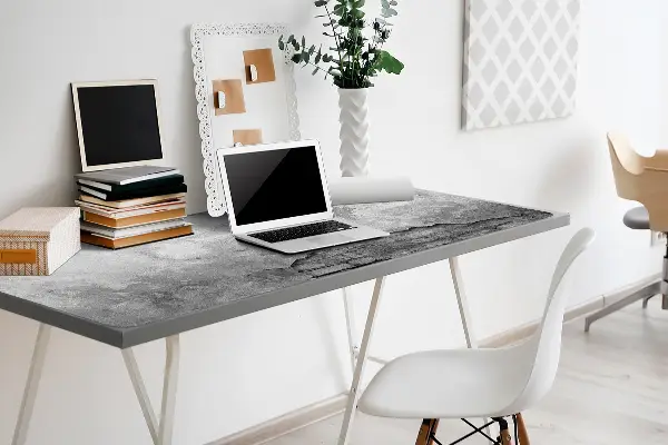 Onderlegger bureau Oude muur