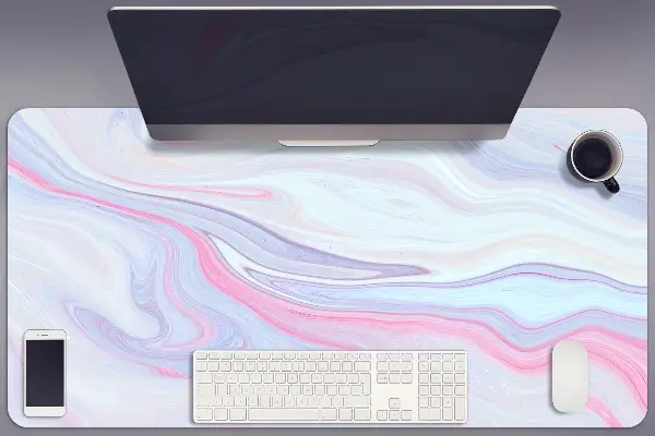Onderlegger bureau Rose -abstractie