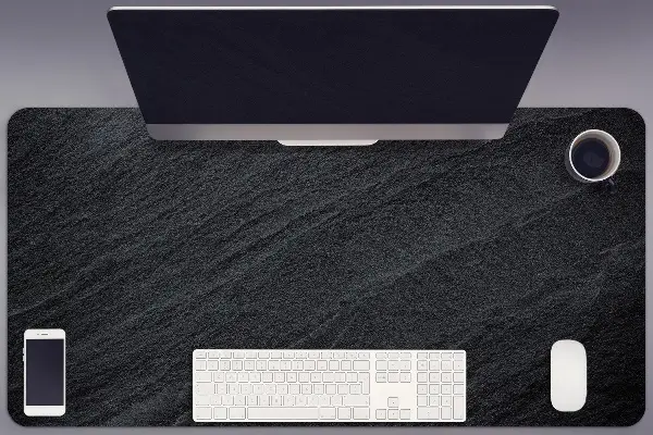 Onderlegger bureau Zwart zand