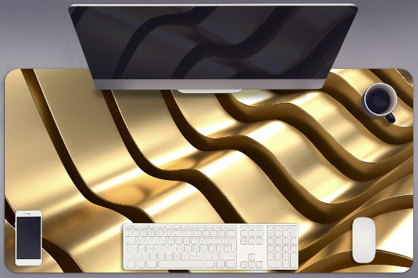 Bureau onderlegger Gouden elementen