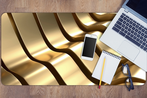 Bureau onderlegger Gouden elementen