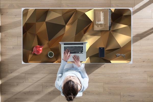 Bureau onderlegger Gulden folie