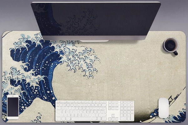 Bureau onderlegger Japanse kunst
