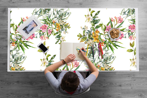 Bureau onderlegger De bloeiende bomen