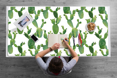 Bureau onderlegger Geschilderde cacti