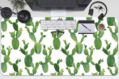 Bureau onderlegger Geschilderde cacti